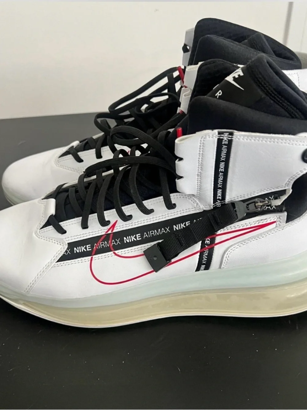 Nike Air Max 720 Saturn White Black Red